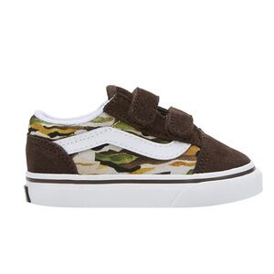 Vans Old Skool V Toddler 'Painted Camo Brown'